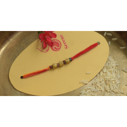 Brass ❂ Handmade . Rakhi { k }